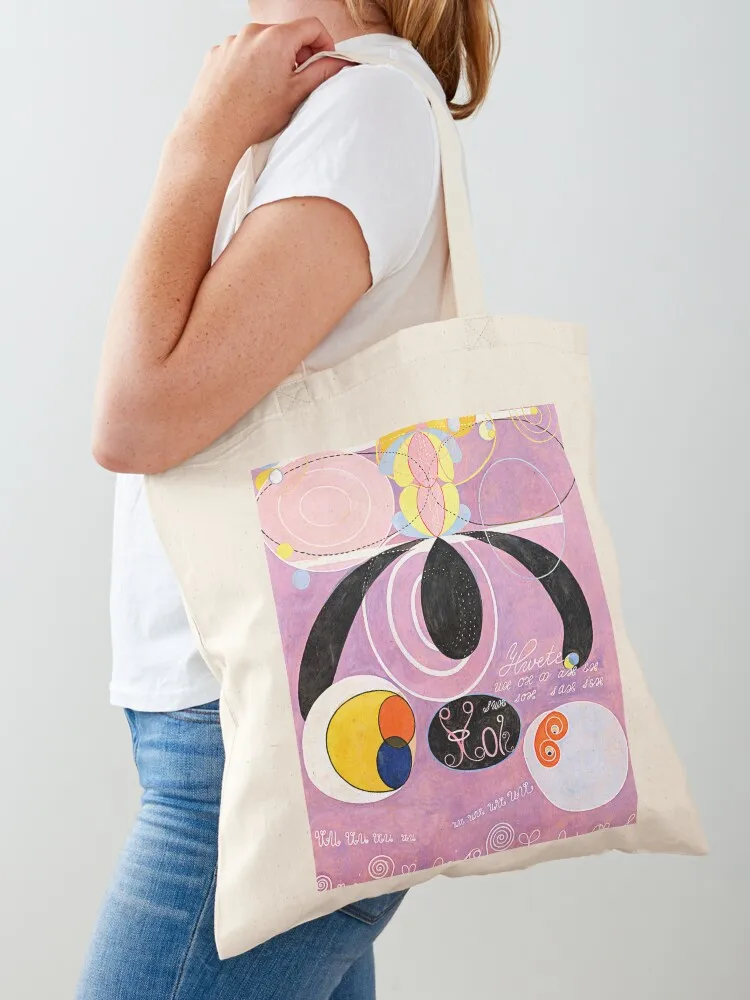 

Hilma af Klint The Ten Largest, No. 06, Adulthood, Group IV Tote Bag Canvas bag Shopping bags bags for women Fabric bag