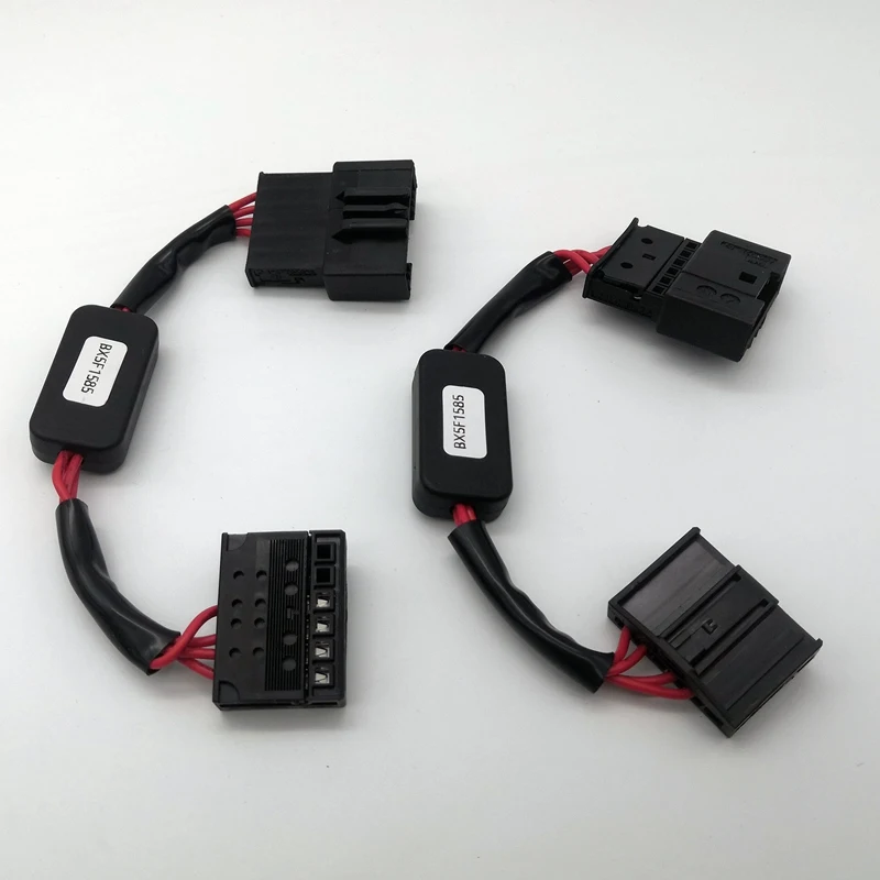 2Pcs DynamicTurn Signal Indicator LED Taillight Add-on Module Cable Wire for BMW X5 F15 X5M F85 2012-2018 Tail Light