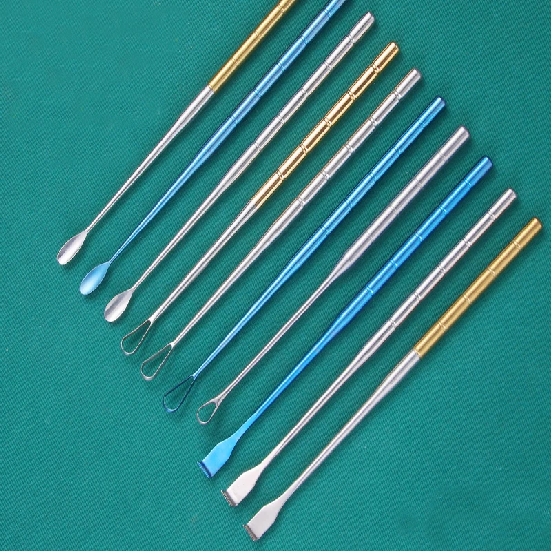 Cosmetisch Plastic Stalen Instrument Body Geur Oksel Geur Curette Oksel Geur Hark Haak Solitaire Geur Krabber Hark Type Kip Hij