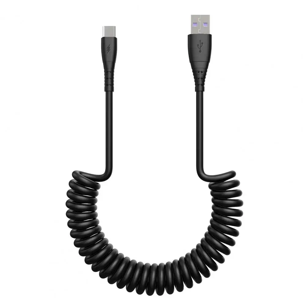 Charger Cable  Space-saving   Data Cord Type-C Data Sync Charger Cord