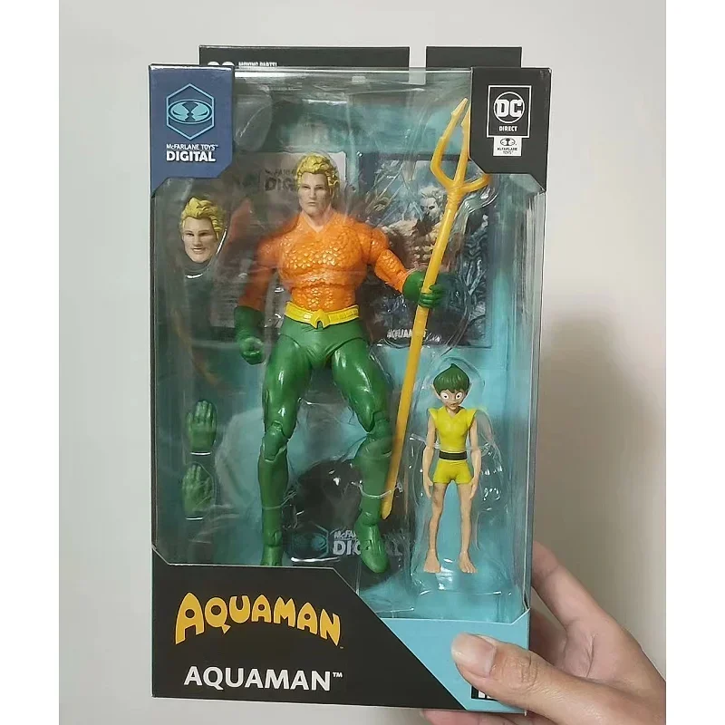 

[В наличии] оригинальная Классическая кукла Aquaman Reborn Batman, цифровая классическая версия, 7 дюймов, красивая кукла, коллекционные игрушки