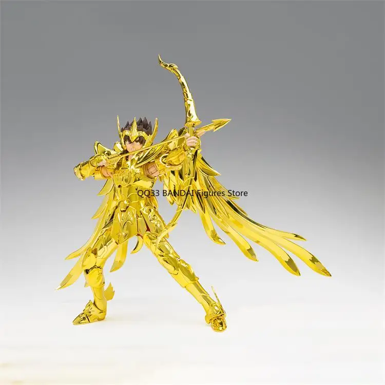 Bandai Origianl SAINT CLOTH MYTH EX SAGITTARIUS SEIYA INHERITOR OF THE GOLD CLOTH Action Figures Model Desktop Decoration