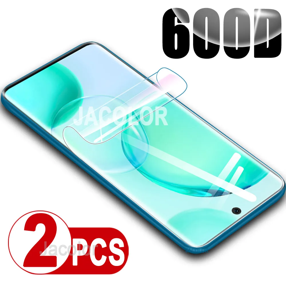 2PCS Hydrogel Protective Film For Honor 50 NTH-NX9 AN00 Screen Protector For Honor50 Pro Honer 50Pro Safety Film Soft Not Glass