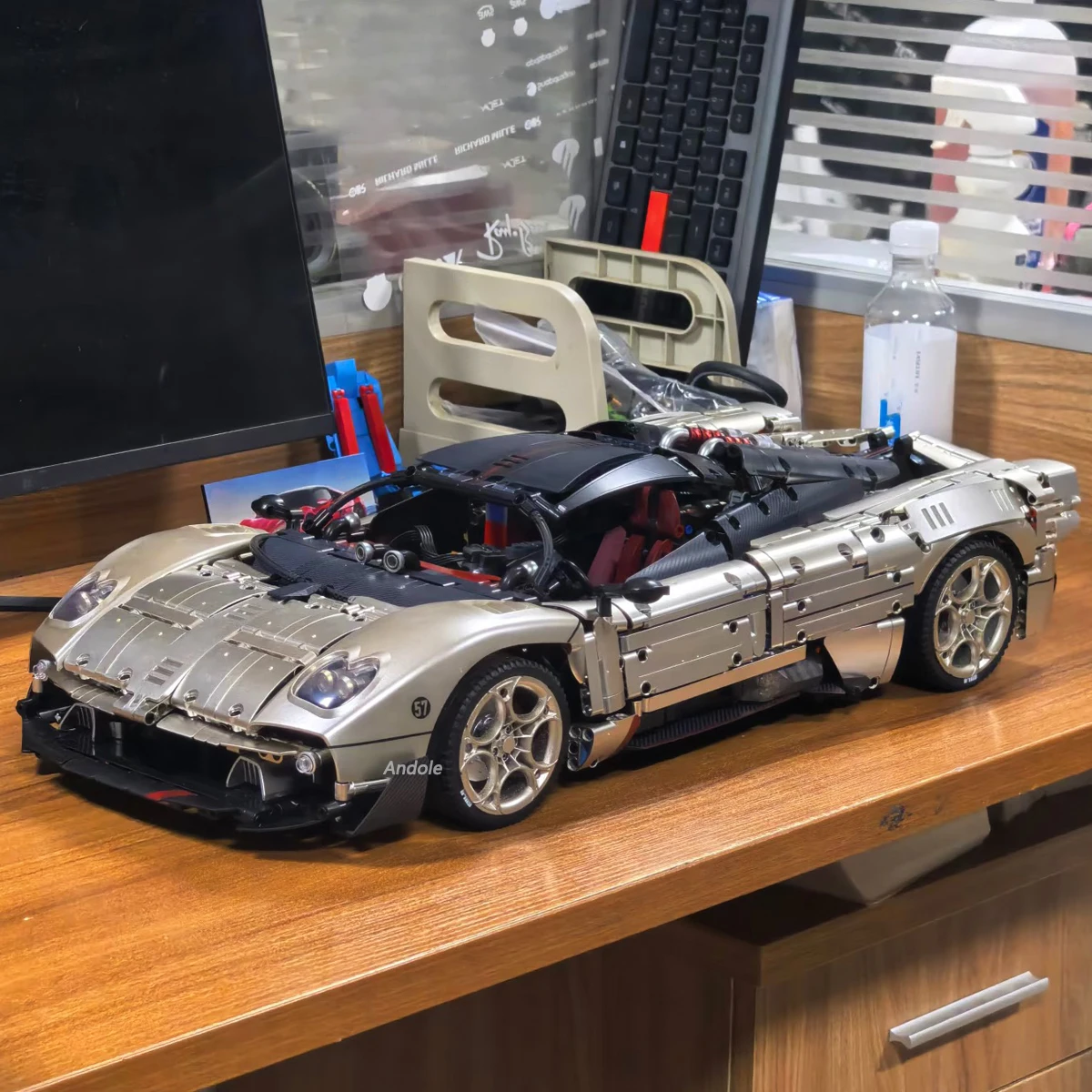 

Technical Series Utopia Sports Speed Car Building Block City Speed Racing Vehicle Model Bricks Toys For Kid Birthday Gift MOC