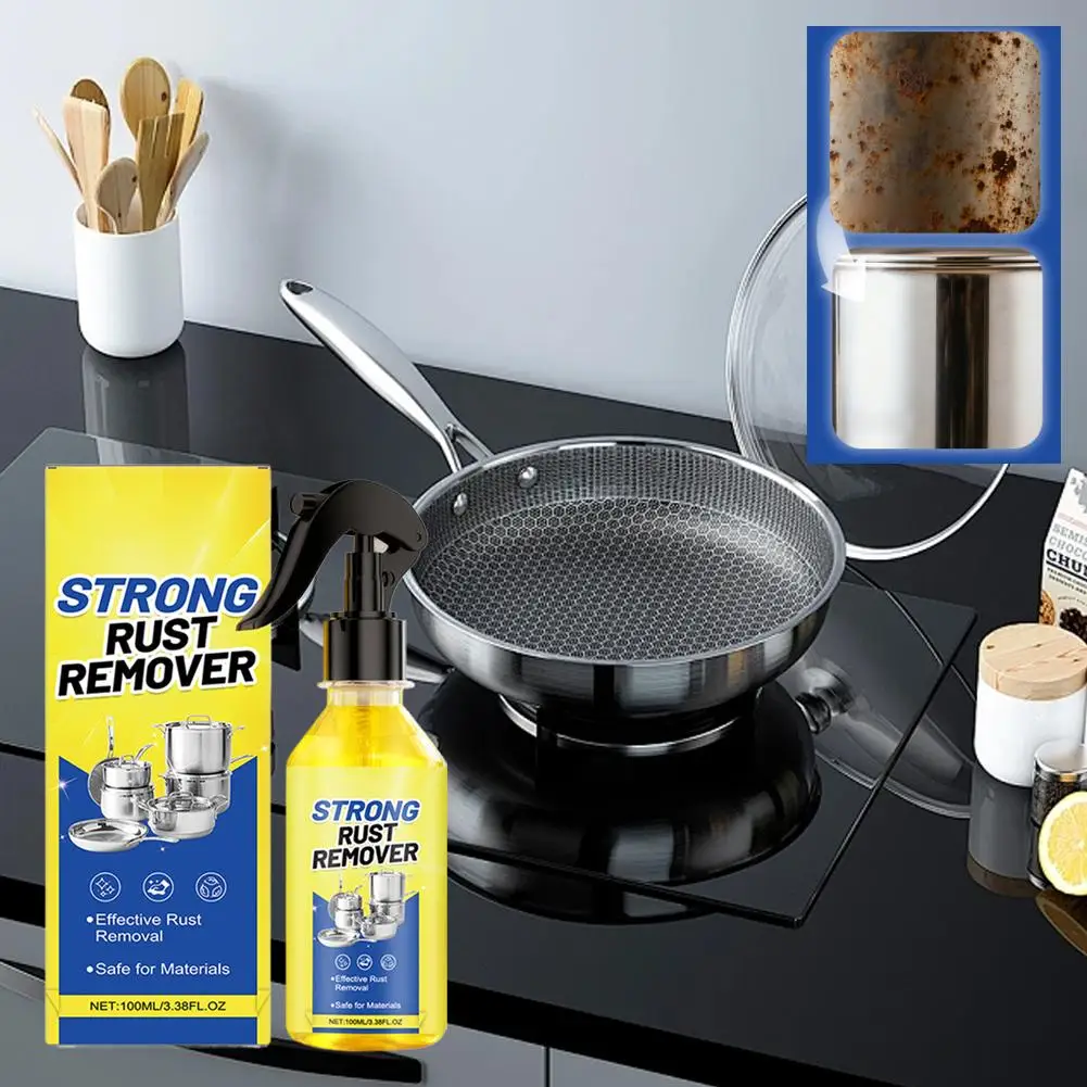 

Спрей для удаления ржавчины промышленного назначения 100 г: Мощное средство для удаления металлической ржавчины, эффективное и безопасное для обслуживания металлических поверхностей