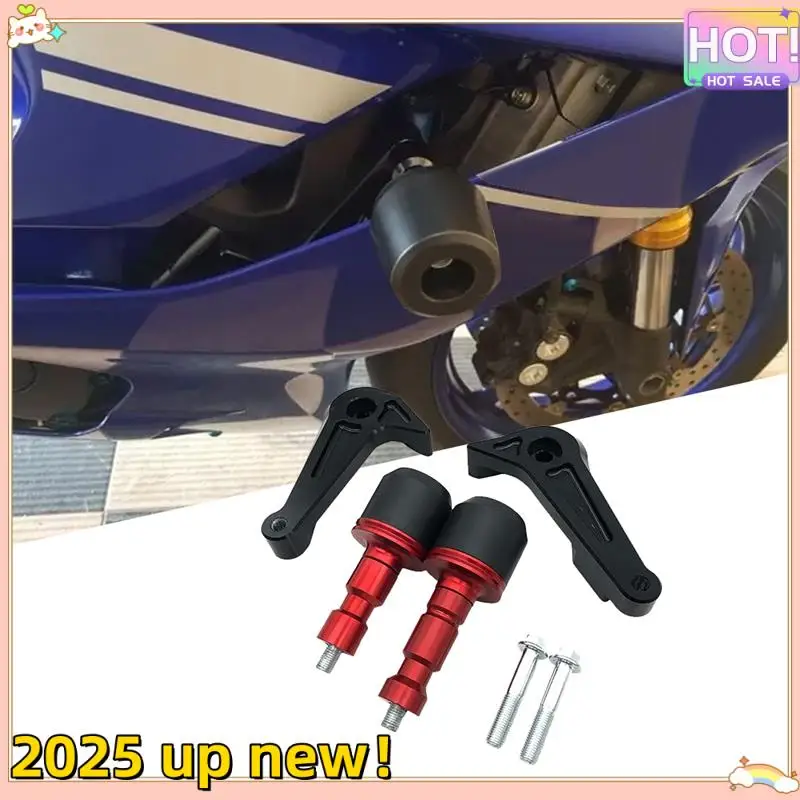 

Superior-Motorcycle Aluminium Alloy Falling Protection Frame Slider Crash Pad Protector For YAMAHA YZF-R6 2017-2022 Replacement