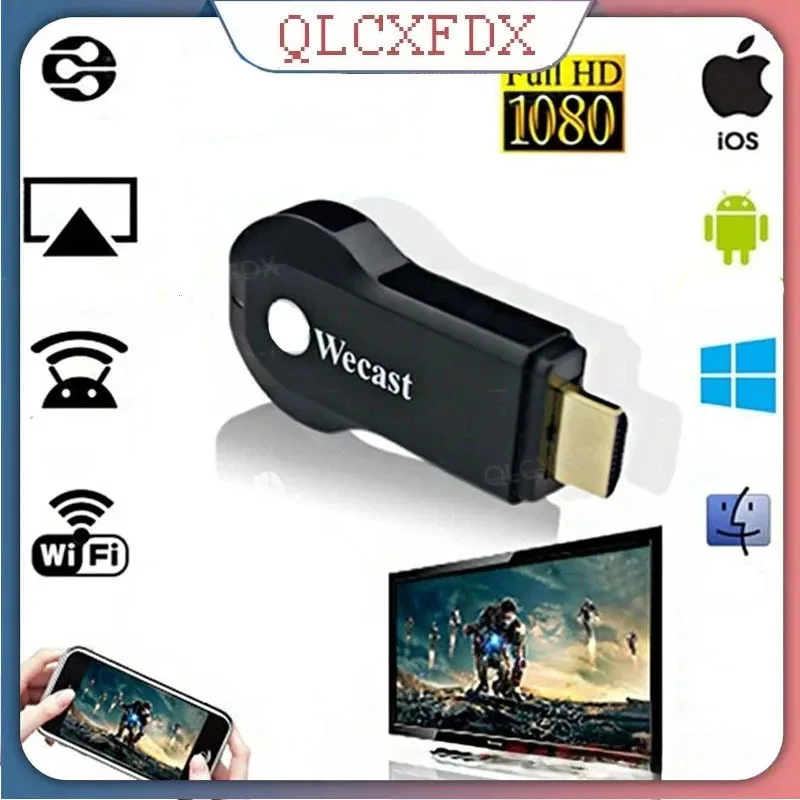 1080P HD C2 + TV Stick Беспроводной Wi-Fi Дисплей ТВ-ключ-приемник HDMI-совместимыйv Miracast для Airplay DLNA Wecast Экран Зеркало