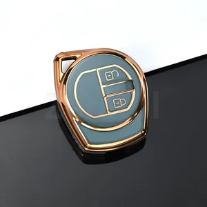 TPU Soft Car Key Deckel, Schalenschlüssel, FOB -Unterstützung, Fall des Beschützers, geeignet für Suzuki SX4, Swift, Vitara, Liana, Jimny, Alto, Ignis 10 Hauptverkaufsschlüsselabdeckung Jimny - №6
