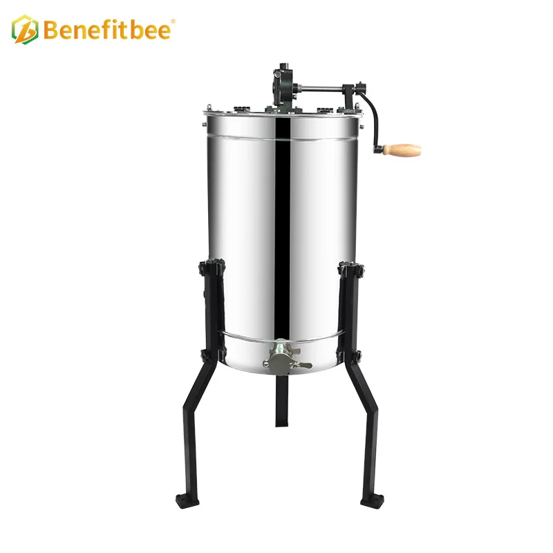 Honey Processing Machine Honey Centrifuge 3 Frames Manual Honey Extractor