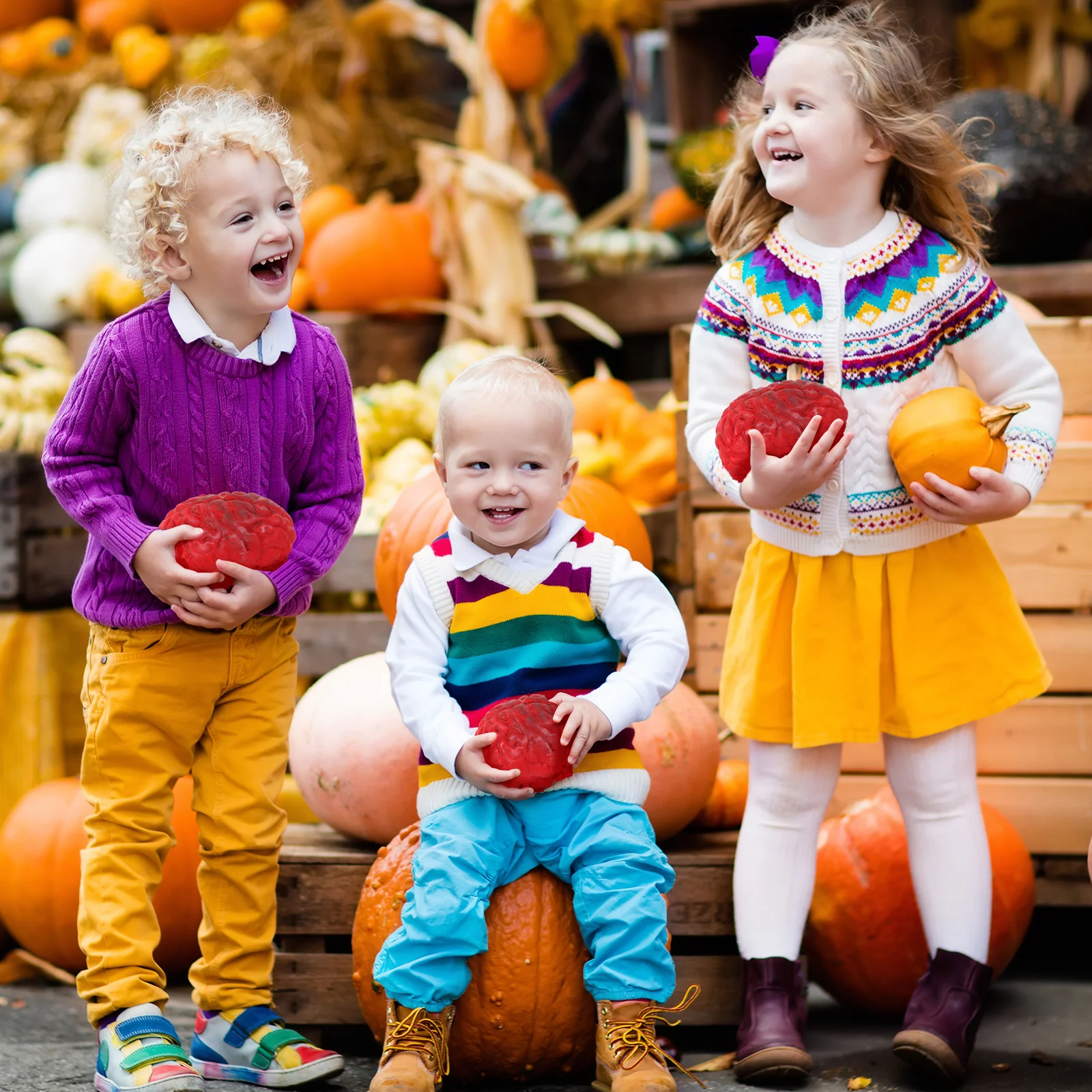 

Brain Prop Fake Brain Lightweight Decor For Haunted House Party Scary Yard Decoration Halloween Horror Props Halloween Party