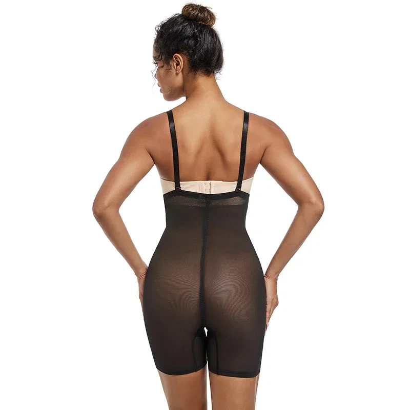 Light Shapewear Bodysuit for Women Slimming Underwear Full Body Shaper Belly Sheath Waist Trainer Reductive Thin Breathable