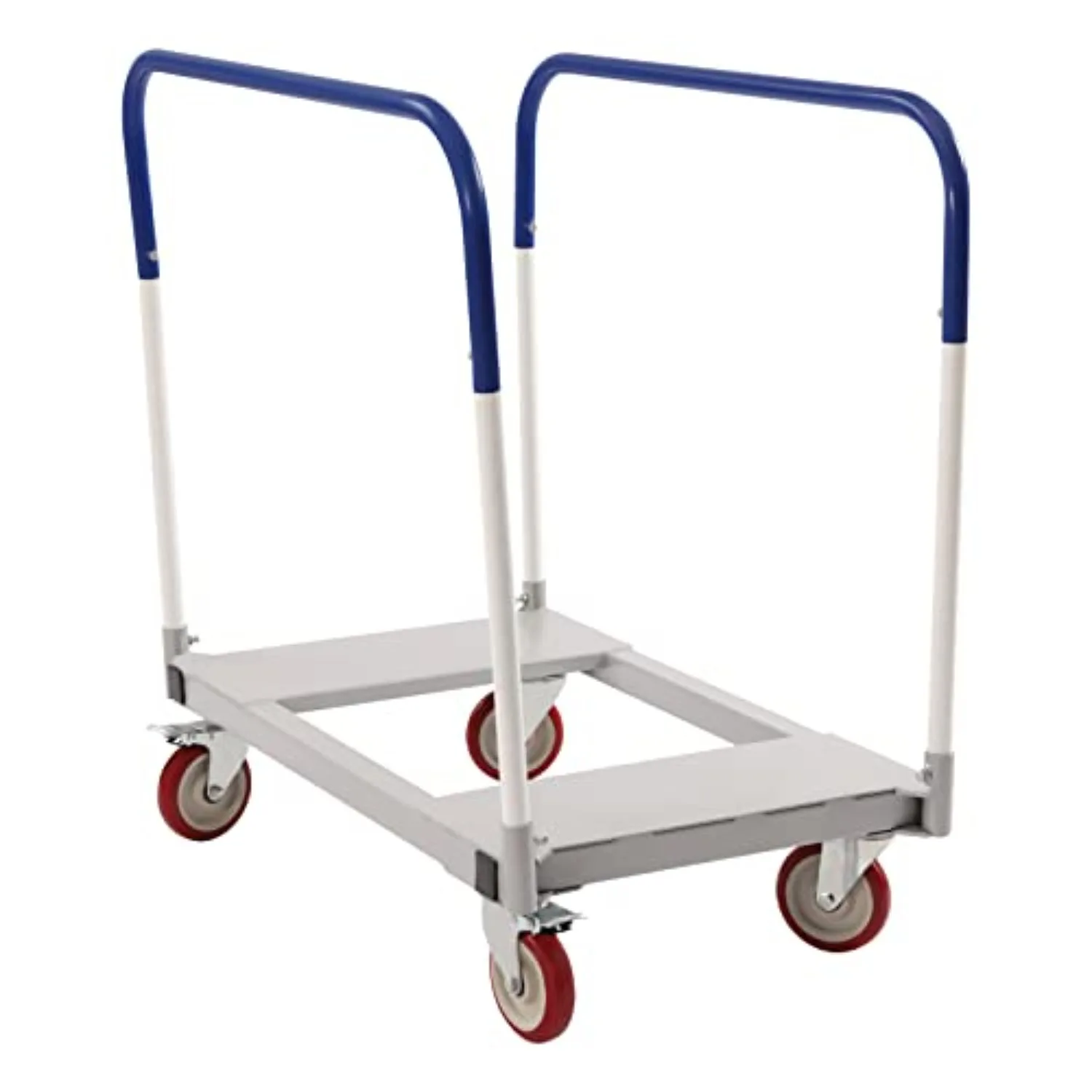 1500Lbs Heavy Duty Table Dolly Luggage Moving Cart Trolley Industrial Panel Dolly with Steel Frame+5 Inch Caster for