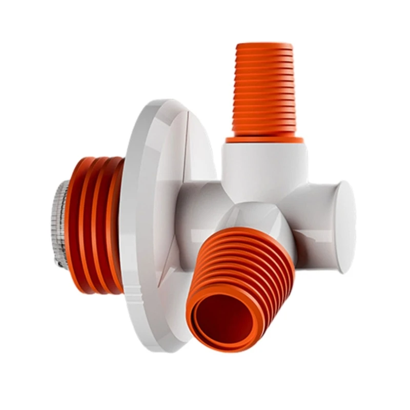 ABS Joint Convenient Plastic Pipe Joint Plug & Use Joint for Various Pipe Sizes F1CD