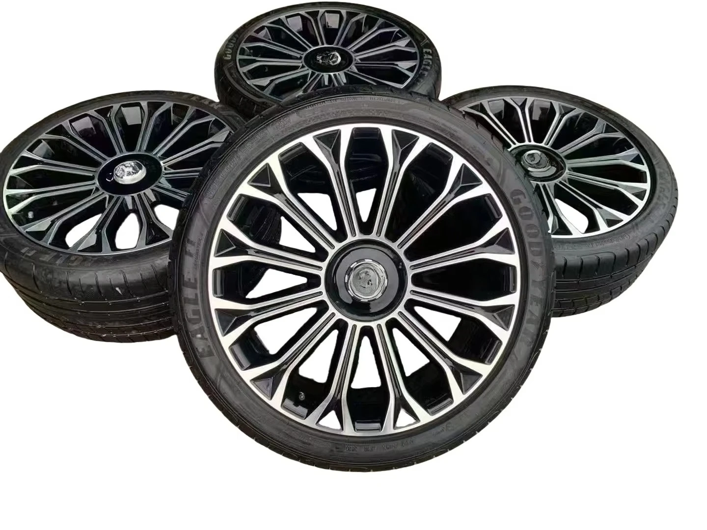 

Suitable for W222 W223 W240 57 62 167 modified and upgraded multi-spoke wheel hub steel rim wheel hub