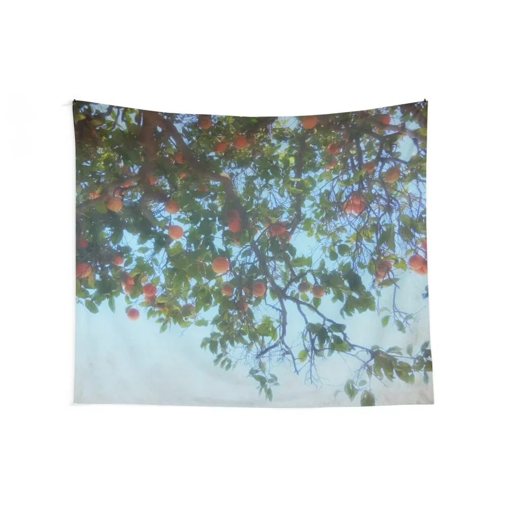 Underneath The Orange Tree Tapestry Room Decor Korean Style Decoration For Home Room Ornaments Home Decorating Tapestry