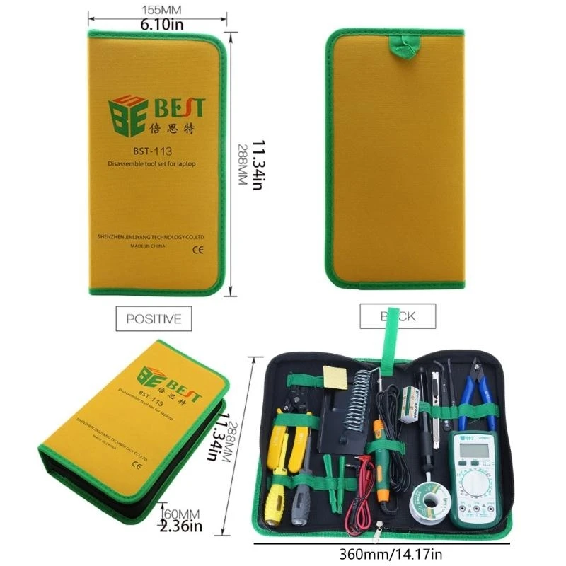 Home Multifunctional Tool Screwdriver Multimeter Wire Stripper for Electrical Electronics Appliance Repairs high quality