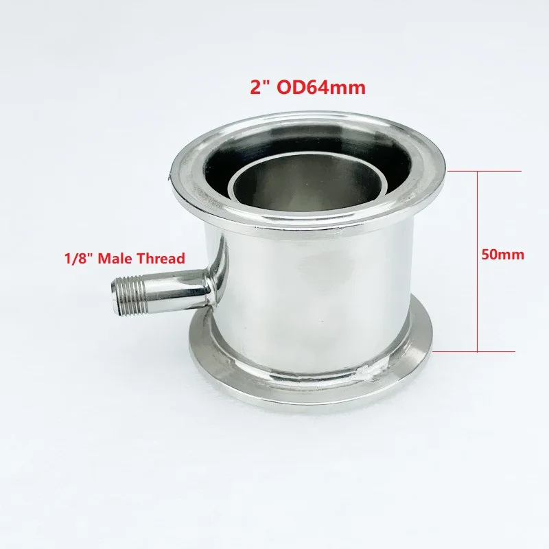 2inch OD64mm Tri Clover Rectification Module With 1/8