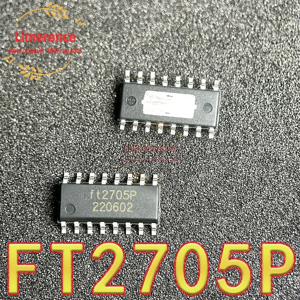 5PCS FT2705P SOP16 dual channel 2 * 10W power amplifier chip anti burst sound