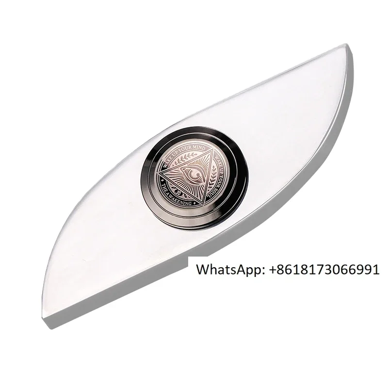 Eye gyro stainless steel fingertip gyro EDC rotating decompression toy