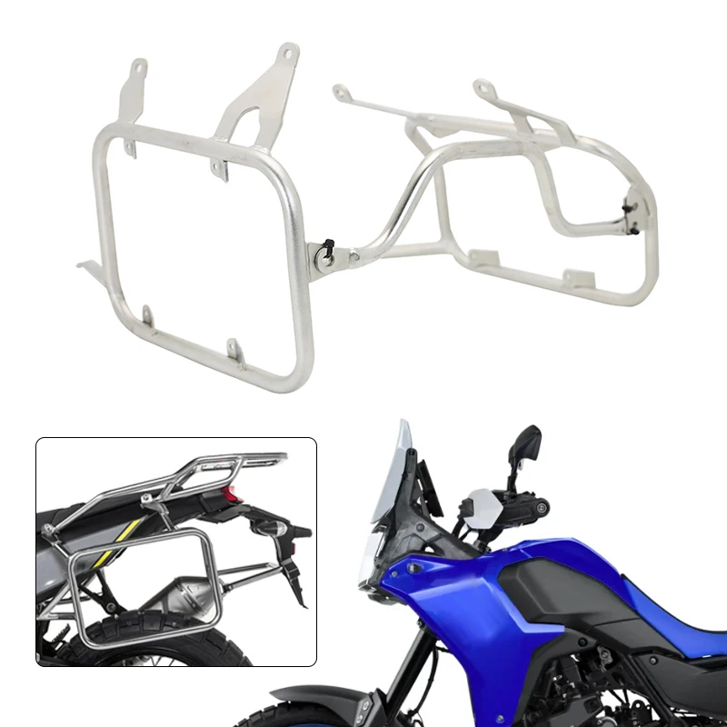 For Yamaha Tenere 700 Top Rear Case Box Rack Tenere700 t700 t7 xtz 700 2024 2025 Panniers Rack Frame Saddlebag Side Bracket