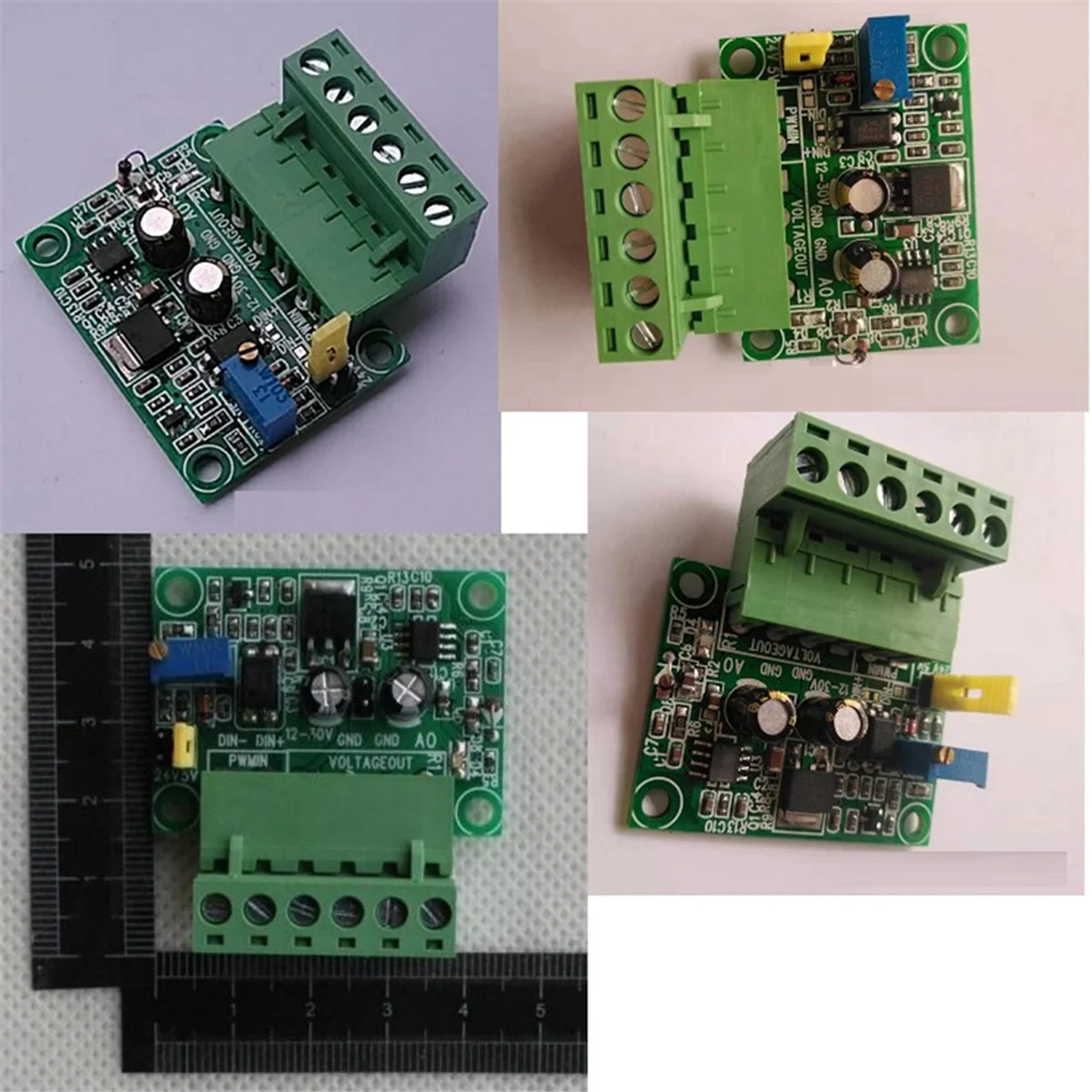 New 1-3KHZ PWM 0-10V Signal to Voltage Converter Module Digital Analog Board Voltage Converter Conversion Tools