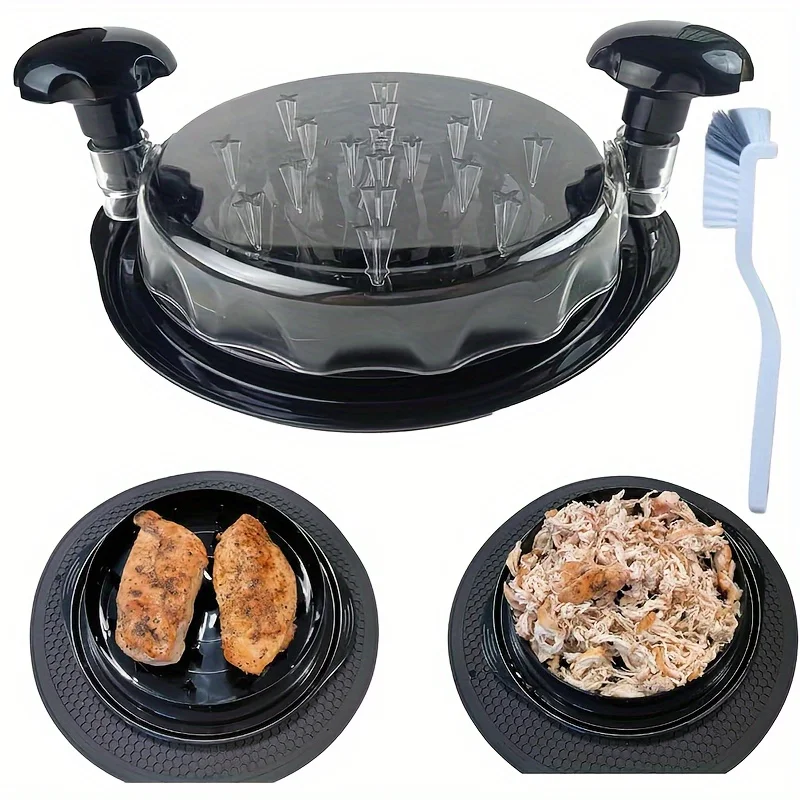 

Effortless Shredding! Ergonomic Chicken Shredder with Non-Slip Base.Heat-Resistant & Easy Clean.Perfect for Meal Prep. Shop Now!