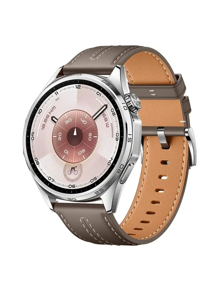 HUAWEI Watch GT 6 Smartwatch 46mm, GPS, AMOLED-Display, bis zu 21 Tage Akkulaufzeit, Radfahren, über 100 Sportmodi, kompatibel mit Android.