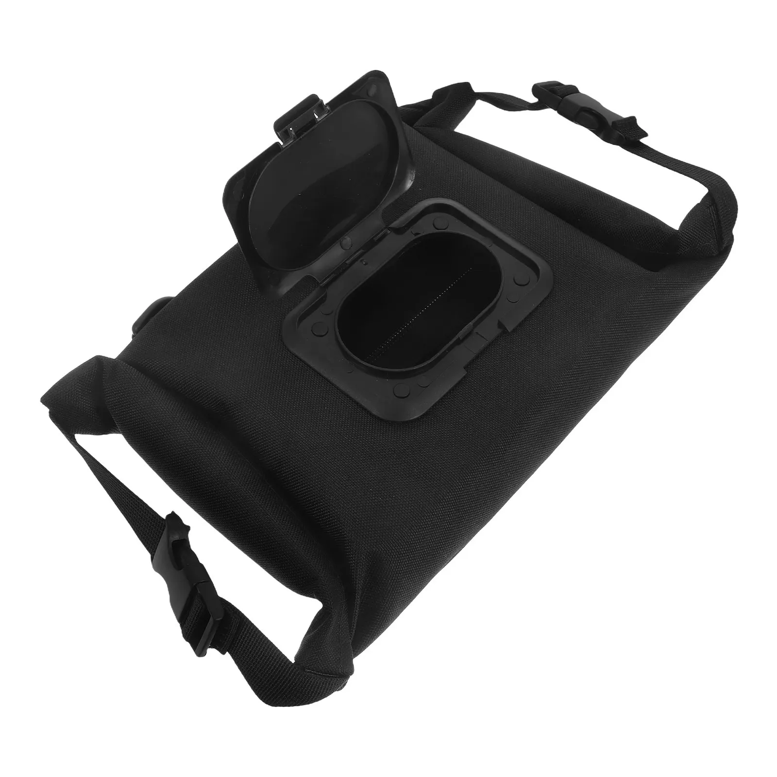 Compact Hanging Wipes Dispenser Bag Reusable Canvas Wipe Holder Travel Wipes Case Outdoor Camping Stroller Car Seat