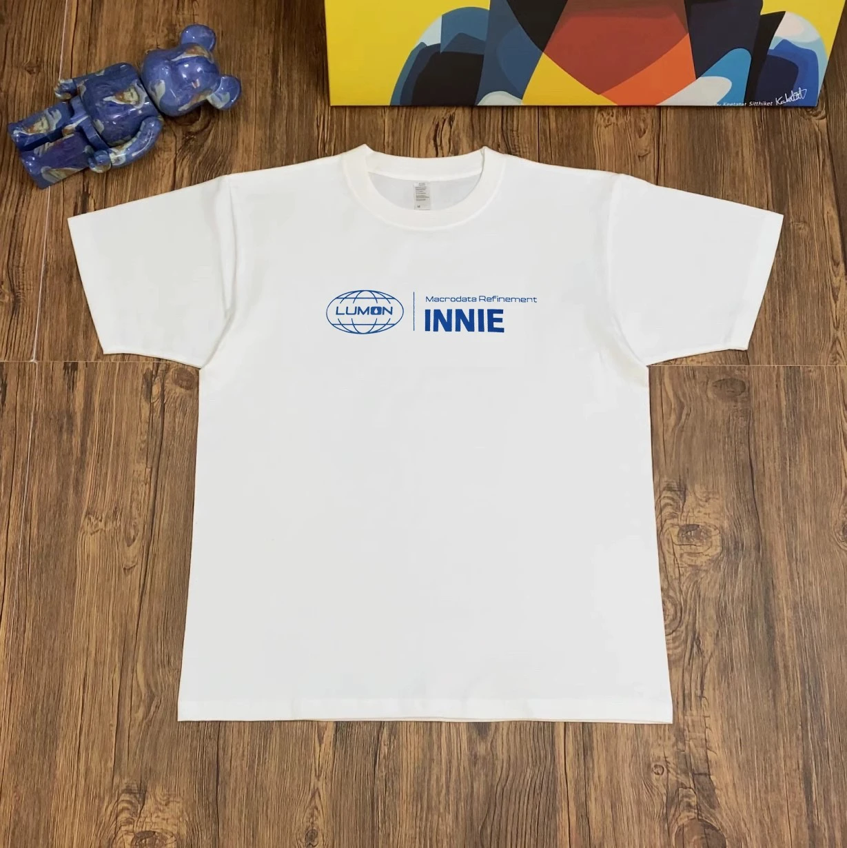 

Innie Outie футболка с короткими рукавами и цифровым принтом, мужская летняя свободная хлопковая футболка, повседневная футболка с графическим принтом, уличная одежда отаку