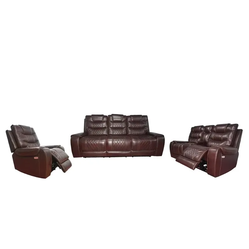 Home Theater Power Recliner Theater Furniture Electric Cinema Sofa With Fold Down Table