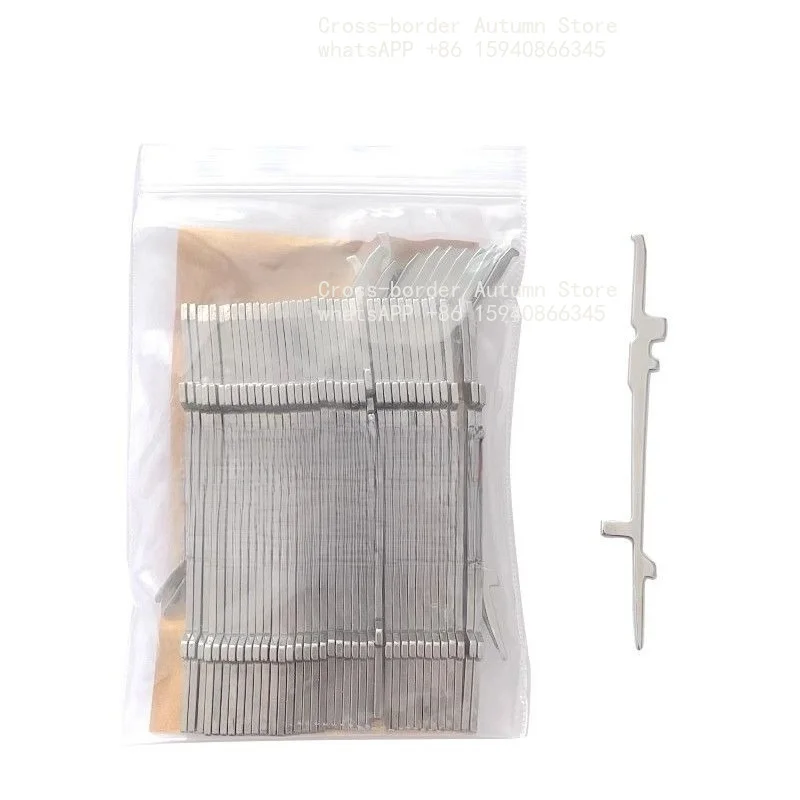 Computer flat knitting machine accessories auxiliary needle 357 long needle eight sections selection 300 brand 357 spring flying