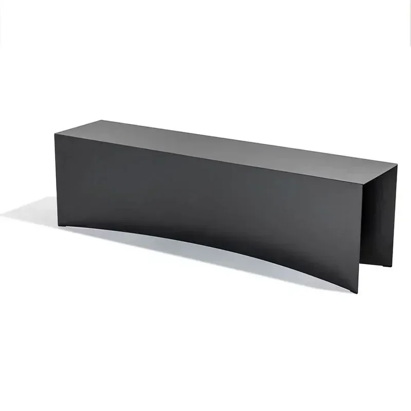 Coffee Table Minimalist High-Grade Black Rectangular Living Room Sofa Combination