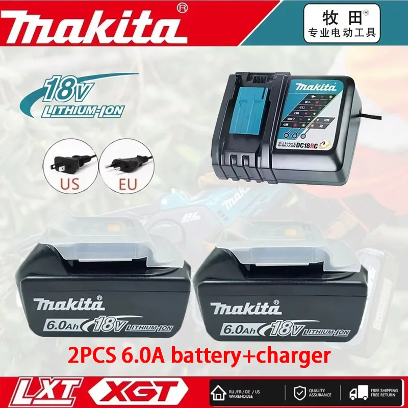 

100% Genuine Makita 9Ah/6Ah//5Ah for Makita 18V Battery BL1830B BL1850B BL1850 BL1840 BL1860 BL1815 Replacement Lithium Battery