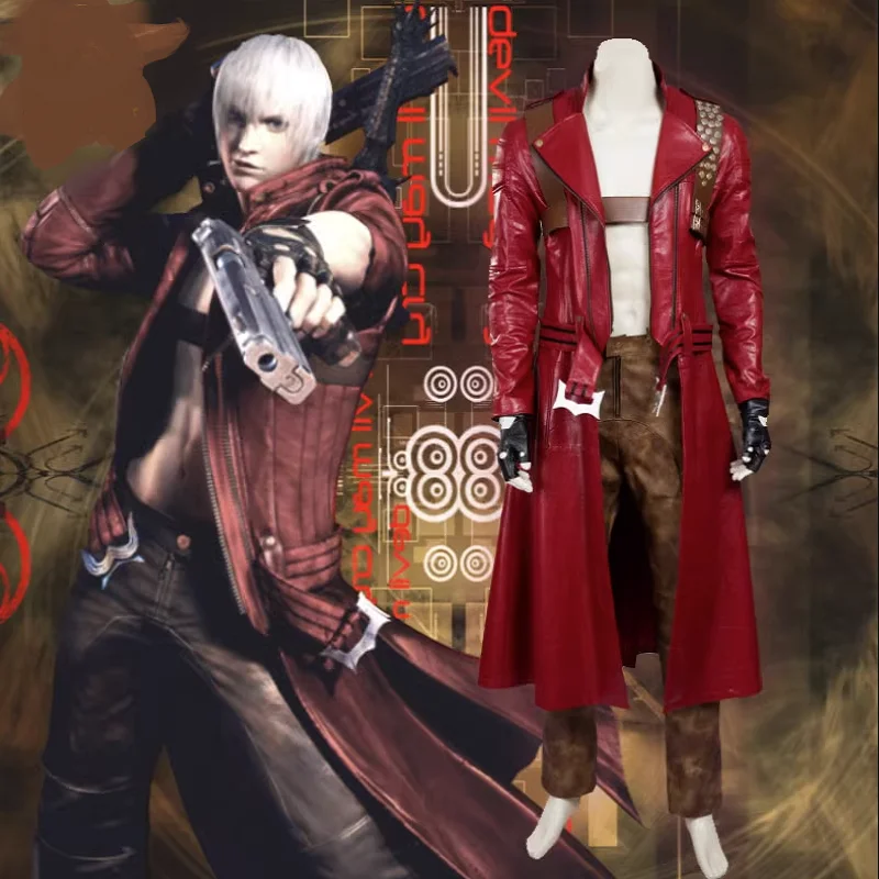 

Hot selling game cos Dante III Cosplay Nero Virgil game cos Customized clothing