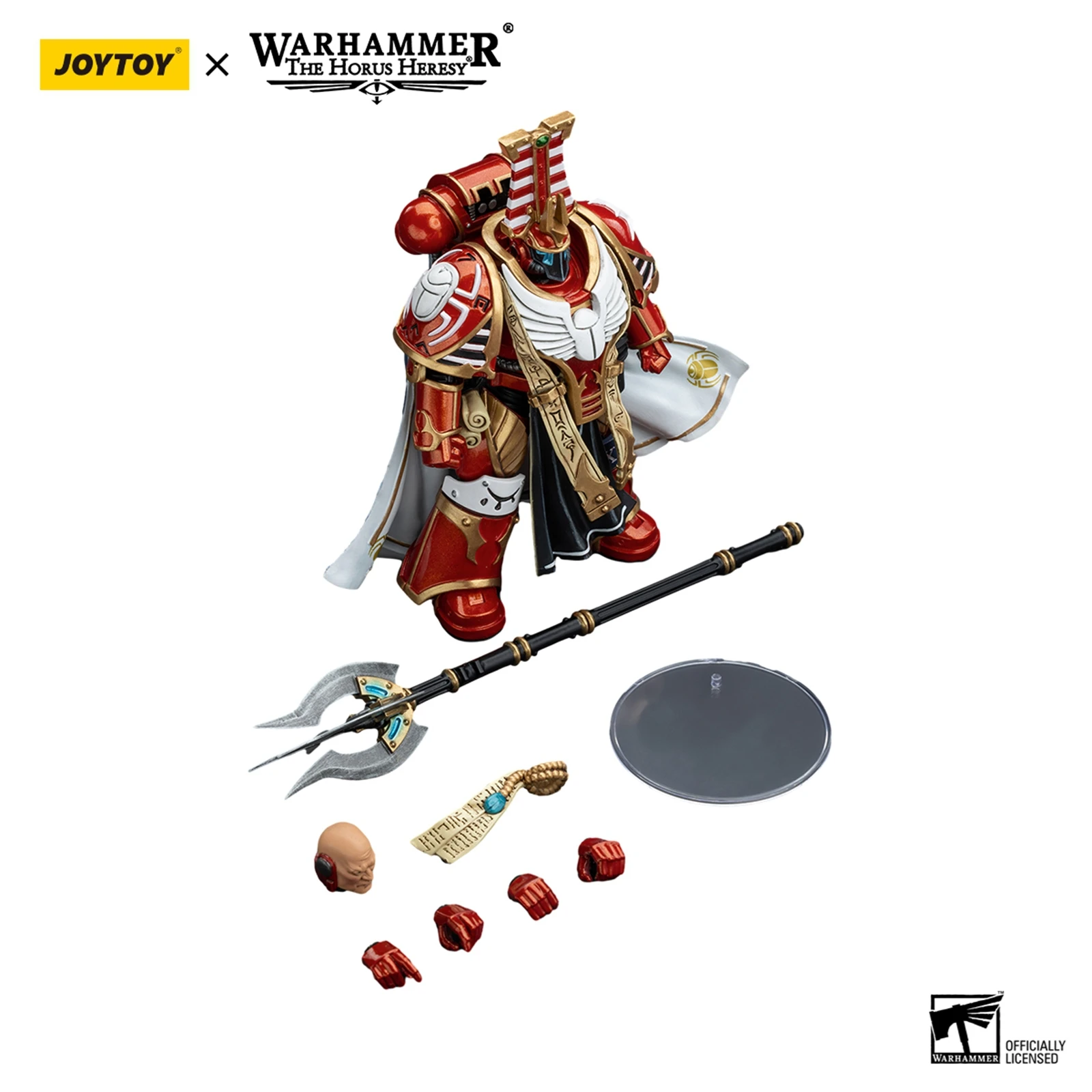 

JOYTOY Warhammer 40K Thousand Sons Legion Librarian Consul 1/18 Action Figure Game Character Model Collectible Toy
