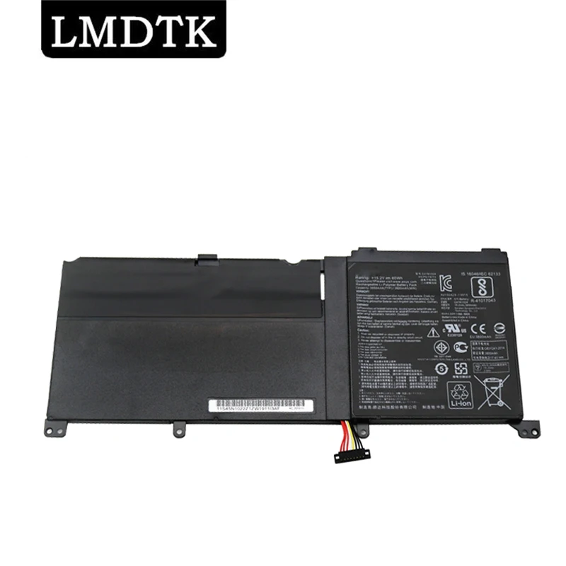 

LMDTK New C41N1524 Laptop Battery For ASUS Zenbook Pro UX501VW UX501JW G501VW N501VW-2B N501VW G501VW-FY081T N501JW-2B 60WH