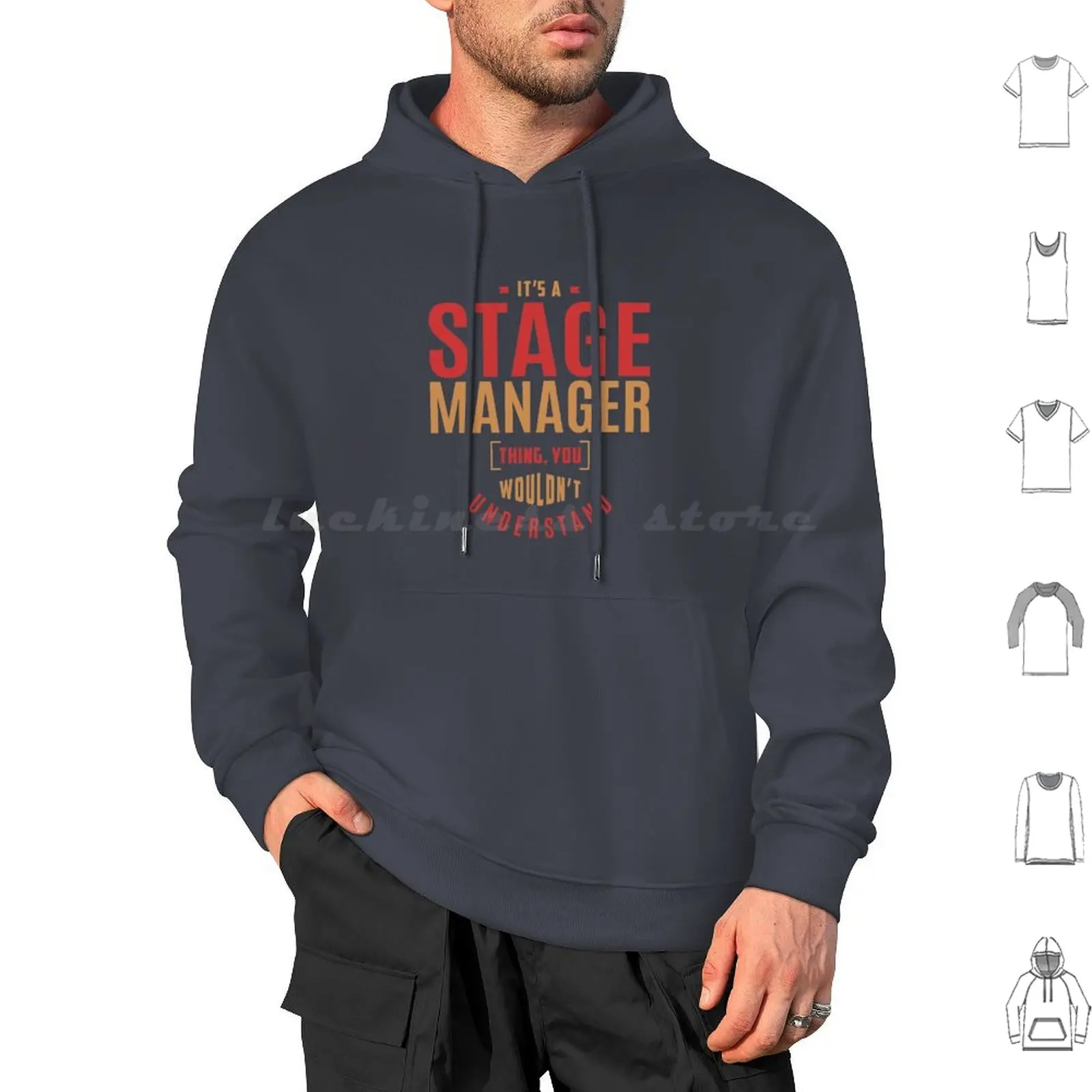 Stage Manager Thing Hoodies Long Sleeve Stage Manager Stage Manager Thing Profissions Jobs Hobbies