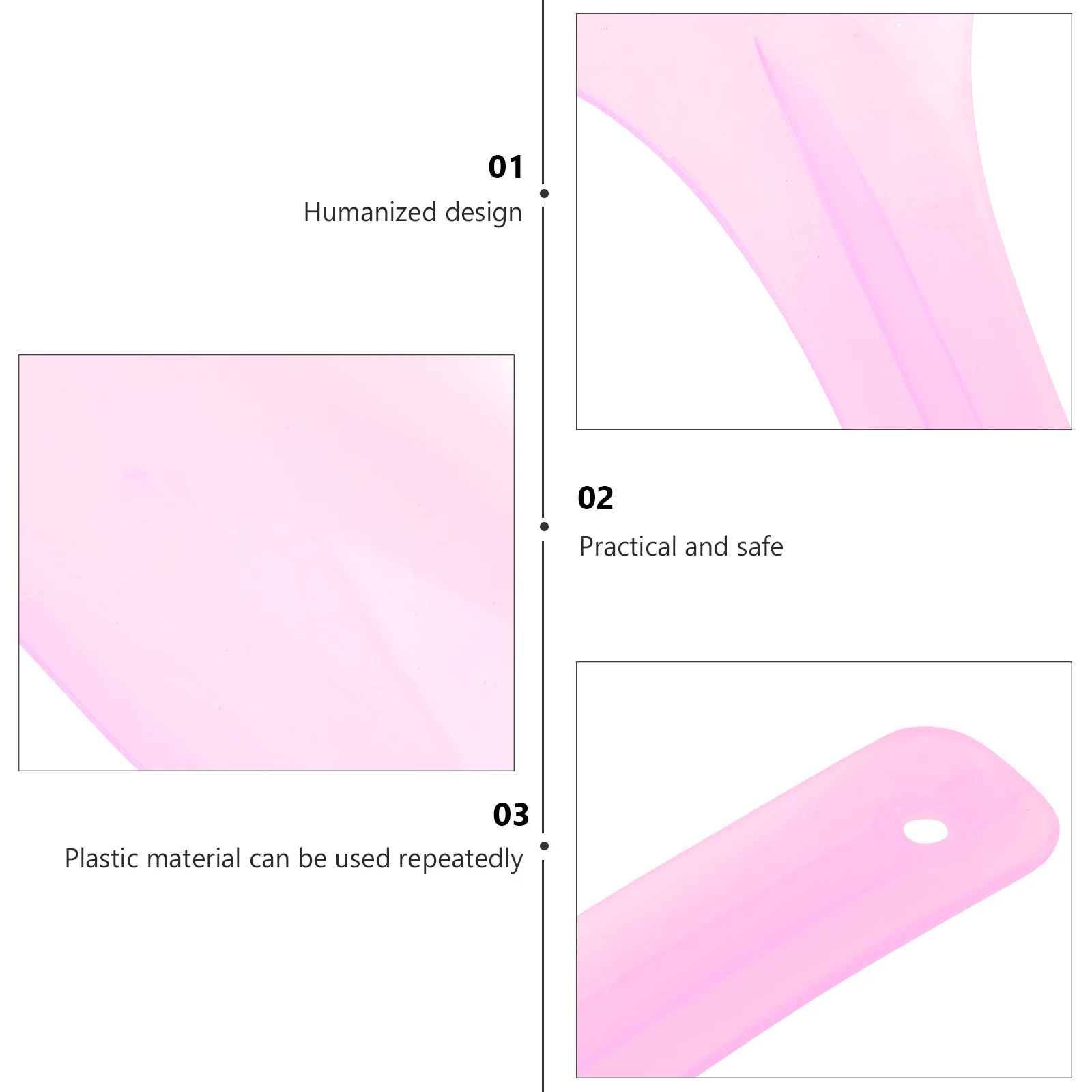 

4Pcs Hairdressing Mask Face Eyes Protector Durable Shield for Salon Accessories Practical Design Easy Operation Random Color