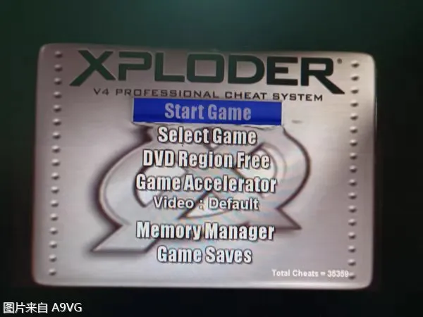 PS2 Action Replay CD Xploder V4/V5 Cheat System for PS2