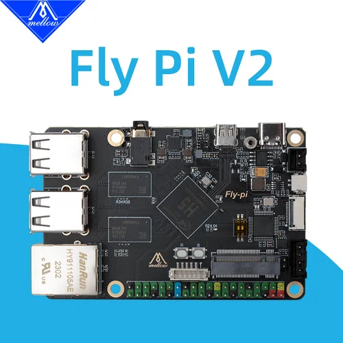 Mellow Fly Pi V2 UTOC 40 핀 GPIO 확장 가능 EMMC, DIY 클리퍼 I3 CoreXY 3D 프린터 부품, 라즈베리 PI voron2.4 교체  Best5