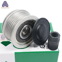 06B903119D Alternator Pulley for Audi A3 A4 B5 B6 B7 A6 C5 C6 TT Seat Skoda Superb VW Beetle CC Golf Passat Tiguan 1.6 1.8 2.0