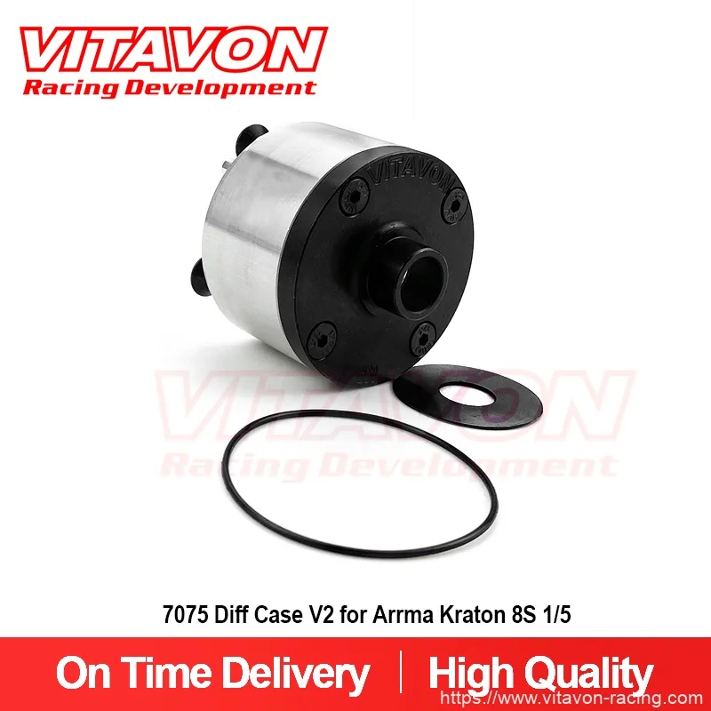 

Vitavon Kraton 8S CNC Alu7075 Diff Case V2 for Arrma Kraton 8S Outcast 8S 1/5
