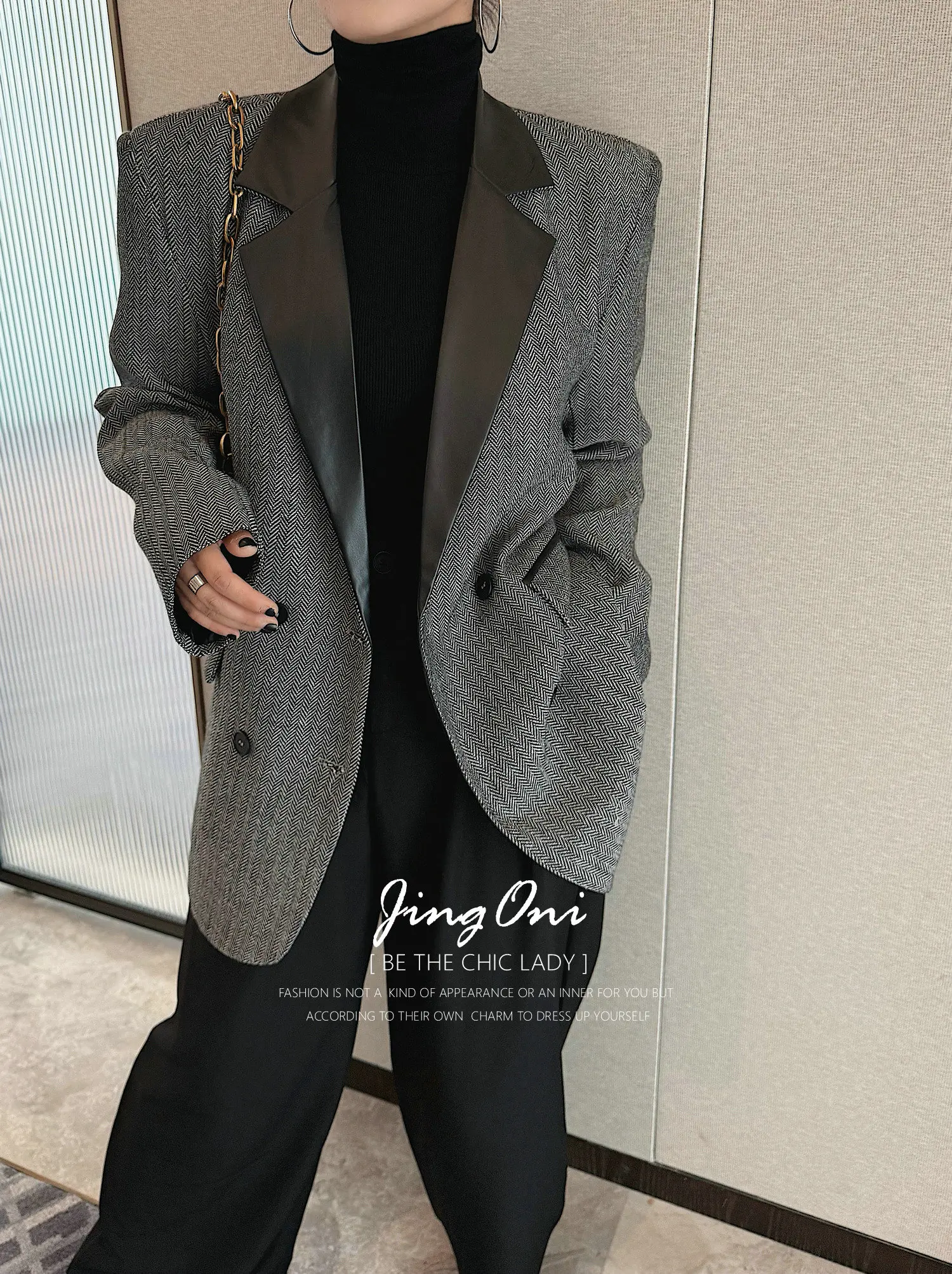 

Блейзер, женская одежда, стильная приталенная куртка, пальто, весна-осень, корейский элегантный костюм с длинными рукавами 2025, шикарные новые роскошные укороченные топы