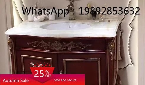 

Light Luxury Smart Mirror Bathroom Cabinet Oak Combination Bathroom Vanity Cabinet Washbasin