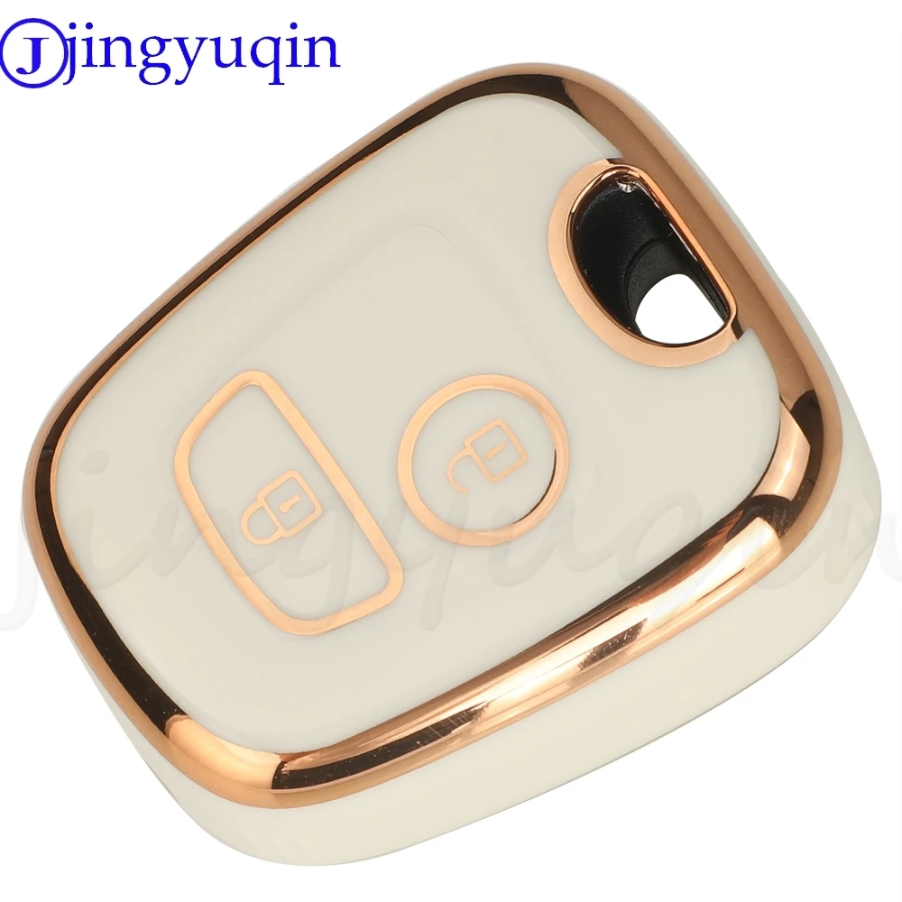 JYQ TPU Auto Key Shell Case Cover For Peugeot 106 107 206 207 307 Citroen C1 C2 C3 C4 XSARA PICASSO For Toyota AYGO Protector