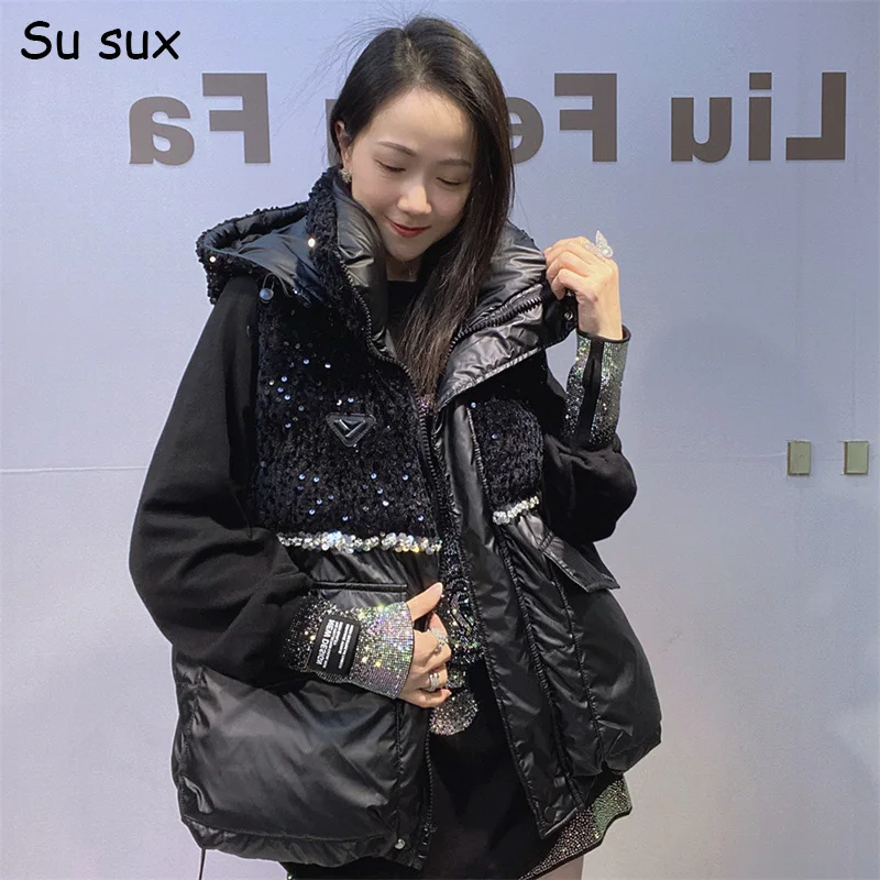 Sequins Patchwork H… - image