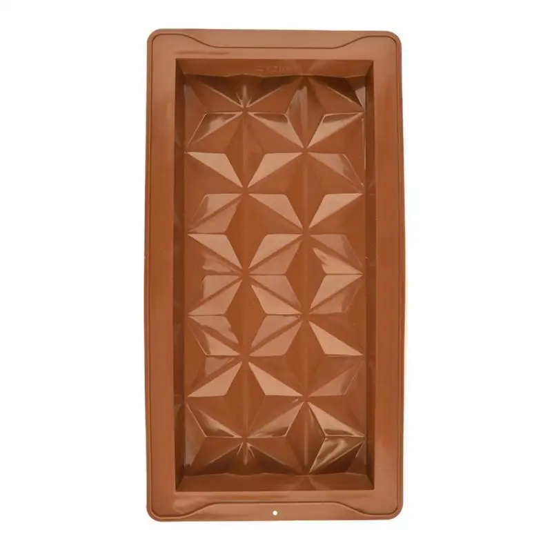 Molde de silicona para Chocolate, molde reutilizable para hornear para magdalenas, Brownie, fabricación de dulces, bandeja para hornear pasteles Flexible antiadherente para el hogar