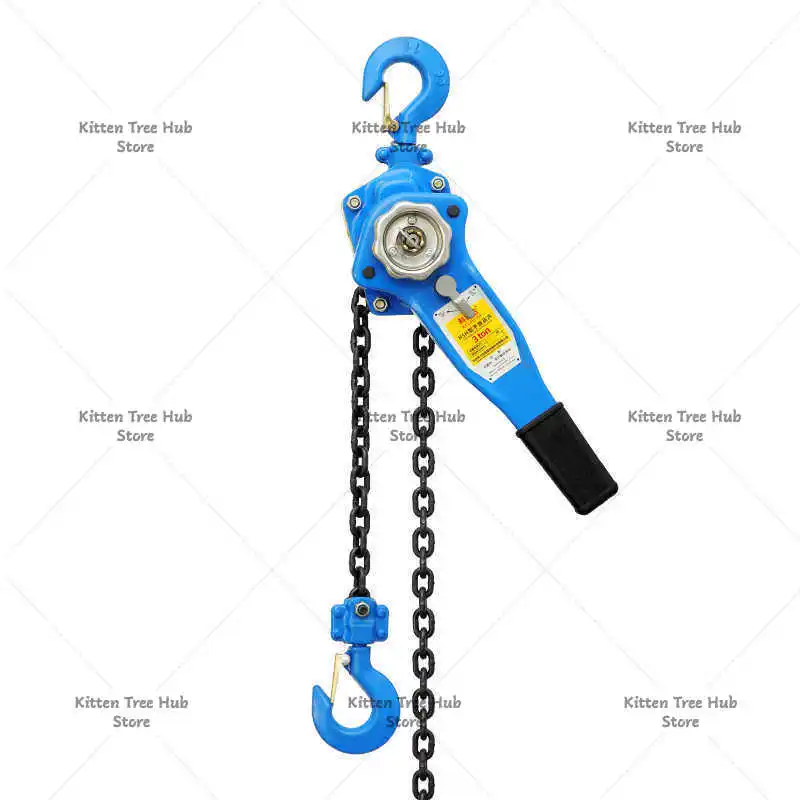 Chain Type Lever Hoist Cross Border Wholesale G80 Manganese Steel Chain Smooth Ring Chain Manual Lifting Hoist