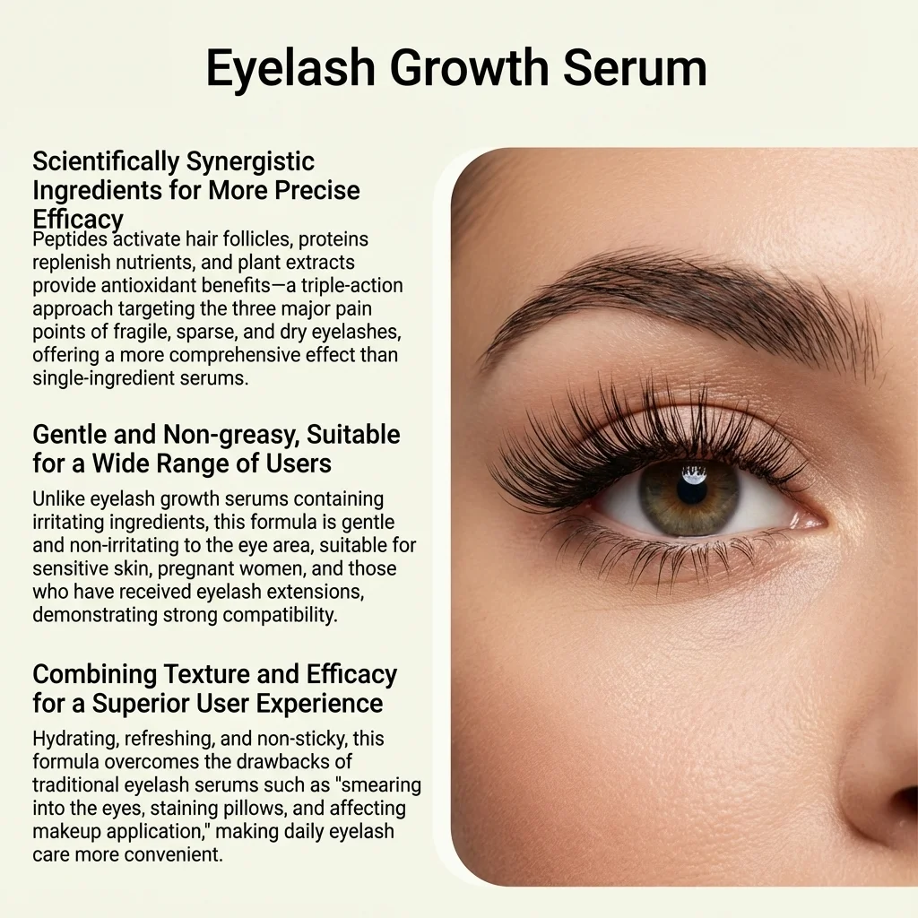 Eyelash Growth Serum Hair Grow - огляд і ціна Hair Care Natural Products