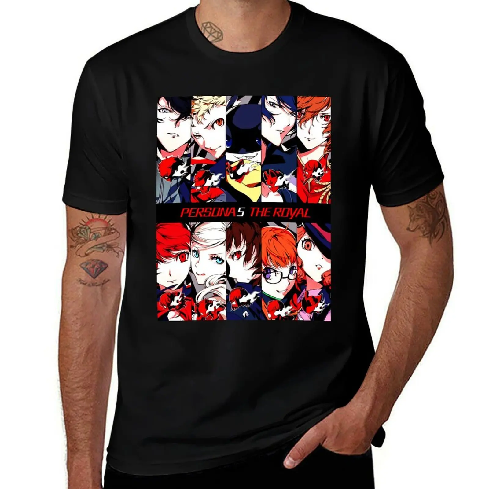 

PERSONA T-Shirt tshirts personalised graphic shirts funny costumes sports fans mens graphic t-shirts pack